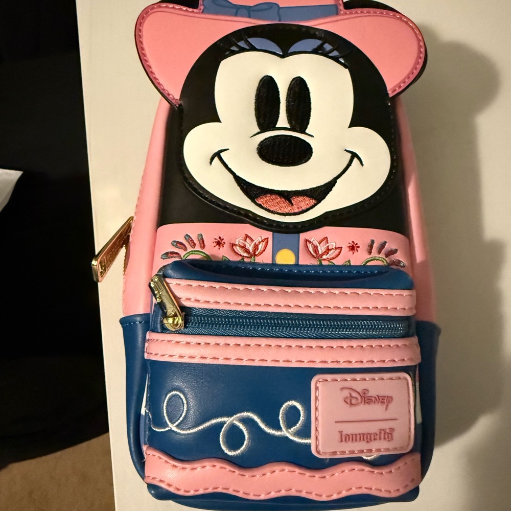 Loungefly Disney Minnie Mouse Cowgirl Pencil Bag Make